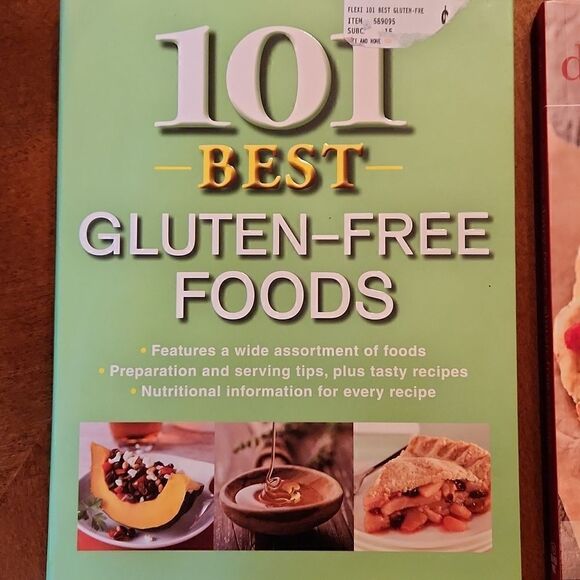 Dairy Free & Gluten Free Cookbook & 101 Best Gluten Free Foods Book Bundle - Picture 5 of 12